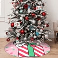 thumbnail image 7 of Lsque Sanrio Print Christmas Tree Skirt, Tree Skirt with Ties or Velcro, Perfect for Holiday Decorations, Halloween, and New Year-36", 7 of 7
