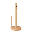 thumbnail image 1 of POINTERTECK Paper Towel Holder Roll Dispenser Stand Countertop Kitchen Vertical Rack Tissue Standing Rustic Toilet Wooden Free, 1 of 6