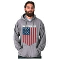 thumbnail image 4 of Unity Freedom Patriotic American Flag Hoodie Sweatshirt Women Men Brisco Brands M, 4 of 6