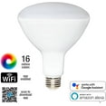thumbnail image 2 of Luvoni Ampoule Intelligente WiFi LED BR40 Multicolore, CCT Sélectionnable 2700K-6500K, 1300 Lumens, Dimmable, Base E26, 15W, Lot de 2, 2 of 6