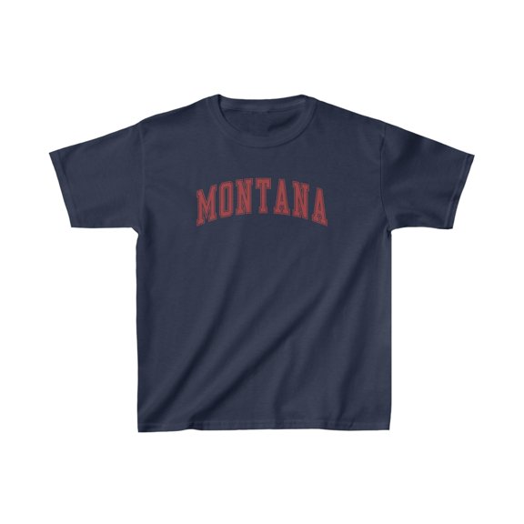 Montana Kids Shirt Gifts Youth Tee Tshirt