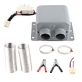 thumbnail image 2 of Calentador Eléctrico para Automóvil, 600-800 W, Calentador de Calefacción de Invierno de 2 Orificios, Desempañador de Ventanas, Desempañador de Seguridad de Alta Eficiencia, 2 of 7