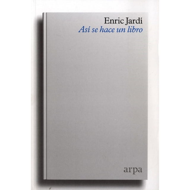Libro ARPA EDITORES ENRIC JARDI