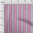 thumbnail image 1 of oneOone Tissu Tabby en Soie Rayé Multicolore Tissu Imprimé 1 Yard 42 Pouces de Large, 1 of 3