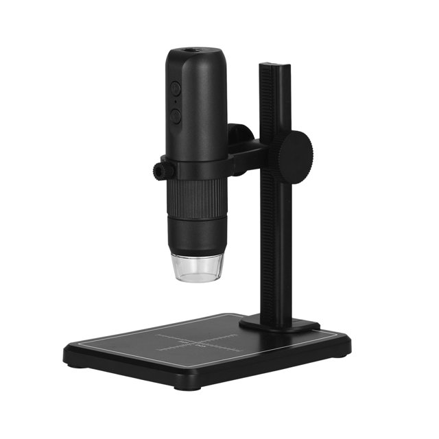 Riwesomey Lupa de microscopio Fácil de usar para electrónica óptica de alto rendimiento Lupa de cámara Equipos de laboratorio e instrumentos científicos MS5-B (Inglés)