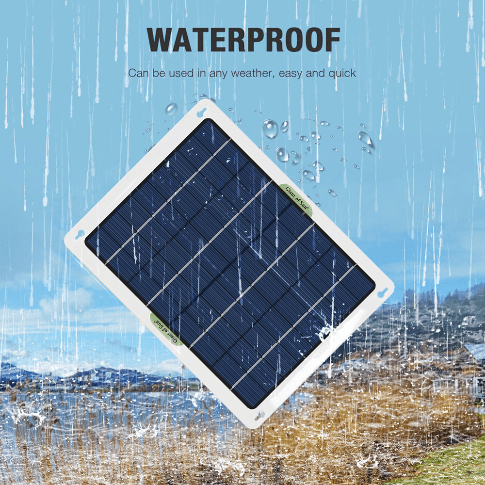 Portable Solar Panels,DFITO 40W/18V Mini Solar Panel with USB Ports & DC Output(10 Connectors), Solar Charger for Power Station Phones Laptop Tablet Outdoor Camping RV