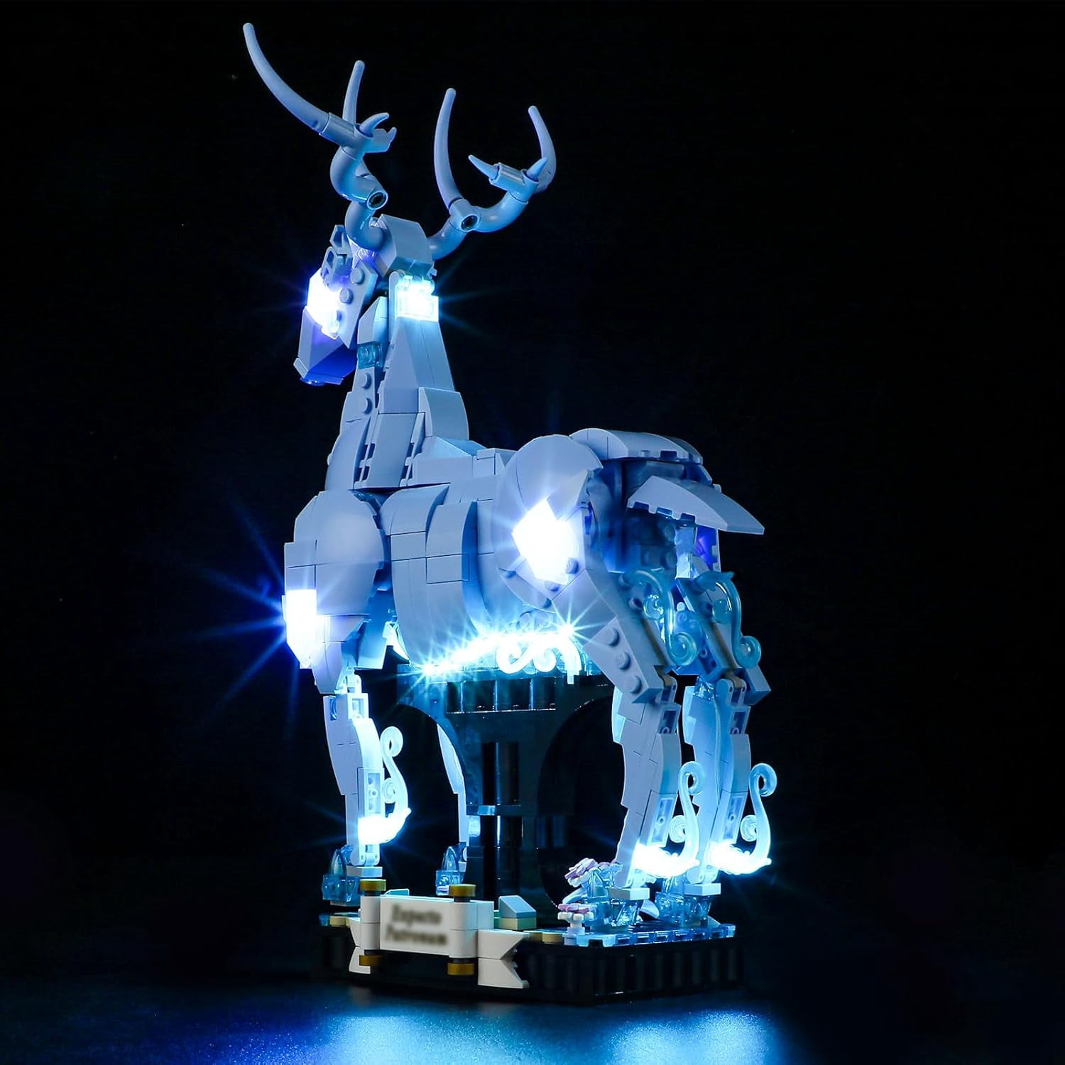 LED Lighting Kit Suit for Lego-76414 Magic World Expecto Patronum Building Blocks Model (Lego Set NOT Included)