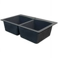 thumbnail image 4 of Transolid 33" x 22" Top Mount Aversa Granite Kitchen Sink, Available in Various Colors, 4 of 4