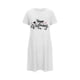 thumbnail image 5 of Camisón corto de talla grande para mujer, camisón de manga corta con estampado de pecho a la moda, camisón para mujer, 5 of 5