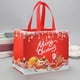 thumbnail image 5 of Baúles de almacenamiento, bolsas navideñas con asas, bolsas reutilizables para comestibles, multiusos, no tejidas, grandes, para regalo, para fiestas navideñas., 5 of 5