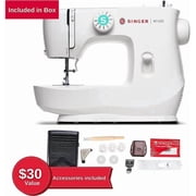 SINGER® M1500 Mechanical Sewing Machine with 57 Stitch Applications, White
