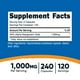 thumbnail image 2 of Suplemento Nutricost AKG de ácido alfa cetoglutárico 1000 mg, 2 of 5