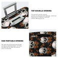 thumbnail image 5 of Fotbe Butterfly Skull Luggage Cover Protector,Suitcase Protector,Scratch and Dirt Resistant,Fits 18-32 Inch Luggage-Small, 5 of 9