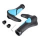 thumbnail image 1 of 2 piezas de empuñaduras de manillar de bicicleta de repuesto, antideslizantes, ligeras, con funda de agarre para bicicletas de montaña y carretera Azul, 1 of 9