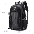 thumbnail image 4 of PAKNADA 40L Outdoor Hiking Backpack, Oxford Travel Daypack with Multiple Pockets & Adjustable Straps, 4 of 6