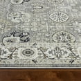 thumbnail image 5 of Everloom Carina Everette Vintage Medallion Area Rug, Grey/Ivory, 3'3"x5'2", 5 of 8