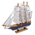thumbnail image 2 of Model Boat, Clear Structure Model Ship Safe Durable Mediterranean Style  For Hotel For Office For Home, 2 of 8