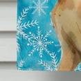 thumbnail image 4 of Carolines Treasures CK3102CHF Abyssinian Winter Snowflake Flag Canvas House Size  Large multicolor, 4 of 4