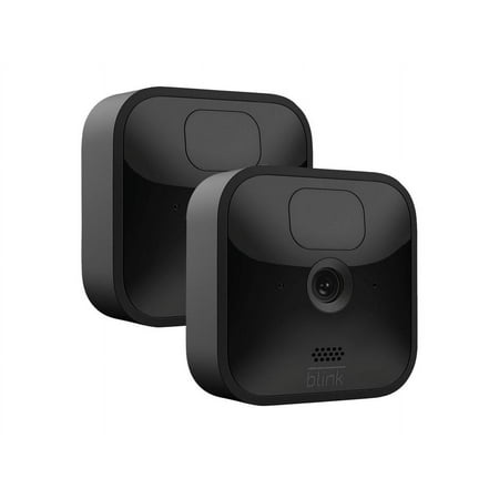 Blink - 2 Outdoor (3rd Gen) Wireless 1080p Security System with up to two-year battery life - Black