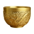 thumbnail image 1 of Cuenco de latón Feng Shui para beber, adornos de colección de buena , regalos, taza de té Folk Cornucopia para escritorio, dormitorio, estudio y, 1 of 9