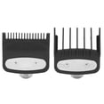 thumbnail image 2 of Comb 2pcs Black Guide Comb Set Attachment Comb Clipper Spare Parts Haircut Accessories, 2 of 8