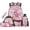 Cherry Blossom Dragon, variant on HUIACONG 5Pcs Cute Winged Axolotl Kids Backpack Set, 17 Inch Lightweight School Backpack with Lunch Bag, Pencil Case, Water Bottle Sleeve, Keychain