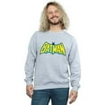 thumbnail image 2 of Batman Chandail en Molleton Logo Rétro pour Hommes, 2 of 7