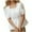 White, variant on Uaswgudfs Women's Satin Silk Square Neckline Blouse Textured Casual Tee, Summer Fashion Puff Sleeve Tops