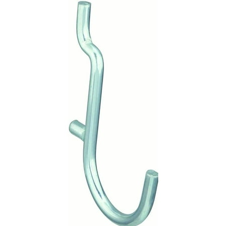 Stanley 819520 Light Duty Curved Pegboard Hook 1 in L Zinc Plated