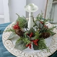 thumbnail image 6 of Christmas Decorations Holiday Ornaments Christmas Decor Items: Candles Candlesticks Wreaths Table Ornaments, 6 of 9