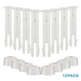 thumbnail image 2 of Leutsin 12Pcs Plastic Pool Joint Pins 2.16Inch Extra Rubber Seals Pool Replacement Parts, 2 of 8