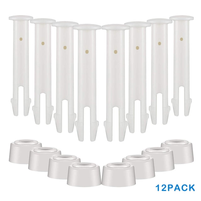 12 piezas de plástico Wmkox8yii para juntas de piscina 2,75 pulgadas