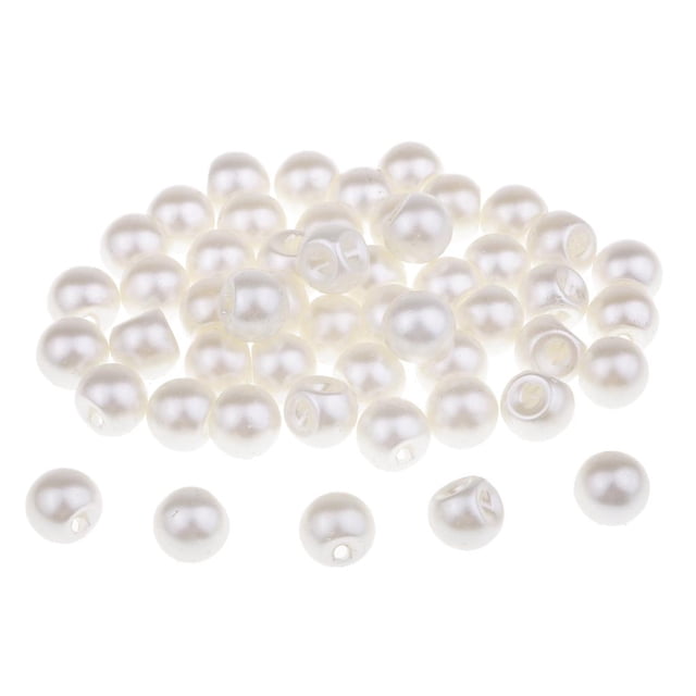 100pcs 10 Mm 12 Mm Botones de de Blancas para La Artesanía de Coser Scarpbooking Bufanda Y Ropa