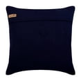 thumbnail image 3 of Cushion Covers For Couch, Navy Blue Pillow Cover, Sequins Beaded Pillow Cover, 20x20 inch (50x50 cm) Pillow Cover, Floral Contemporary Pillow Cover, Square Linen - We Go Up and Down, 3 of 3