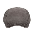 thumbnail image 4 of FINALGANG Mens Womens Solid Color Newsboy Cap Classic Panel Buckle Adjustment Strap Hat For Daily Outdoor Wear Classic Headwear, 4 of 5
