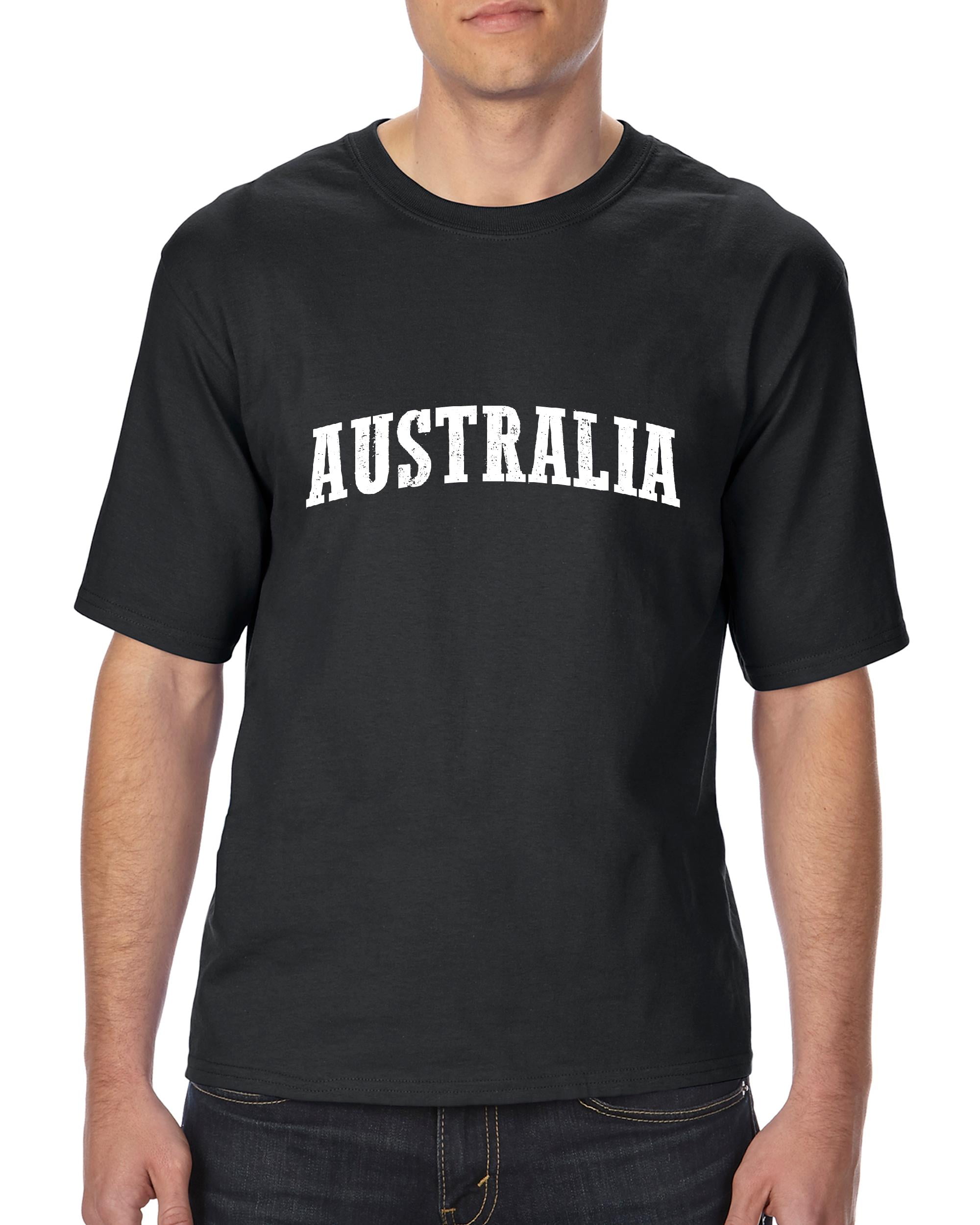 Big Mens Australia T-Shirt 