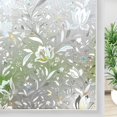 thumbnail image 1 of Película para ventanas Privacidad Sin pegamento Adherencia estática Película de vidrio para ventanas Pegatinas decorativas para ventanas Control de calor para dormitorio Cocina Oficina, 1 of 5