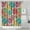 Pioneer Flower Floral-3, variant on Pioneer Flower Floral Print Pattern Shower Curtain 36"x72" ,Bathroom Decorative Shower Curtains Set with 12 Hooks,Modern Waterproof Washable Shower Curtain