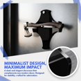thumbnail image 3 of unbranded Montura De Pared Para Y Hacha En Acrílico Negro Ajustable Para Exhibición Decorativa, 3 of 8