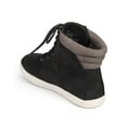thumbnail image 3 of New Women Liliana Aiden-1 Two Tone Suede Rope Lace Up High Top Sneaker Size, 3 of 5