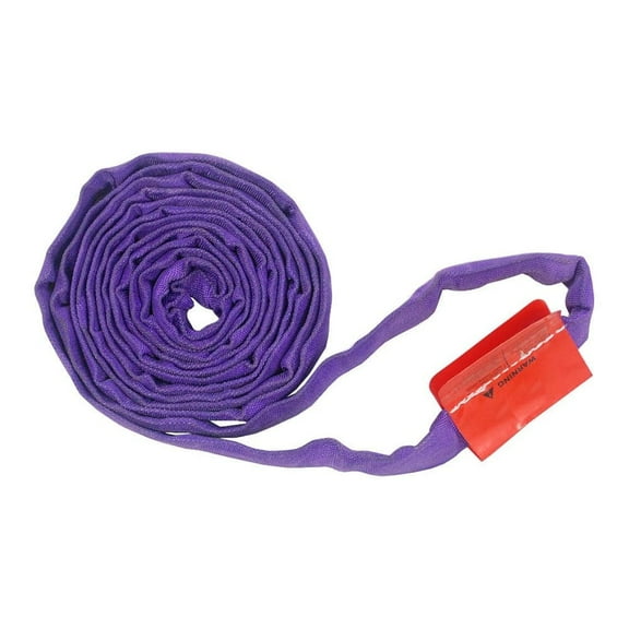 3' Purple Endless Round Lifting Sling, Endless Round Sling, 3000LBS Vertical