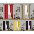 thumbnail image 2 of 2 PANELS LINED HEAVY THICK BLACKOUT GROMMET WINDOW CURTAIN DRAPE TREATMENT, 2 of 3