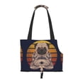 thumbnail image 2 of Xecao Pug dog Yoga for Cat Carrier Small Dog Handbag: The Ideal Travel Companion for Your Pet, 2 of 8