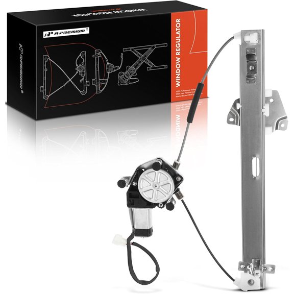 A-Premium Power Electric Window Regulator with Motor Compatible with Mitsubishi Galant 1999-2003 Sedan Rear Driver Side