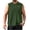 Green, variant on Antqov Sleeveless Shirts for Men, Pullover Linen Button Up Crew Neck Solid Color Sports Tank Tops with Pocket, Daily Casual Summer Comfy Lightweight Gym Shirts