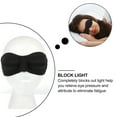 thumbnail image 2 of 2Pcs Sleep Eye Masks Comfortable Blindfolds Shading Sleeping Eye Patches (Black), 2 of 6