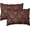 Brown, variant on Elegant Comfort Pinch Pleat 2-Piece Sham Set, Microfiber, Pleated Standard/Queen, Light Pink