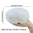 thumbnail image 2 of Triani Extra Large Body Powder Puff for Face Powder 5.9" Loose Powder Puffs Dusting Powder Puff Dust Powder Puff Applicator for Women Face Powder Body Makeup Tool(White), 2 of 7