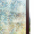 thumbnail image 1 of Home Window Film Privacy Static Cling Stained Glass Film Decoration 17.5"x78.7", 1 of 6