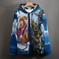 thumbnail image 4 of Scooby-Doo Hoodie 3D Print Pullover Hooded Long Sleeve Sweatshirts Tops Blouse with Pocket for Mens Womens, 4 of 8